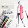 Hahnemühle Bristol grafika, dizájn, illusztráció, manga tömb 250 g/m2