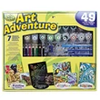 Kép 1/3 - Kreatív alkotó készlet gyerekeknek 49 részes Art Adventure sárga