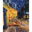 Kép 1/5 - Számfestő, számozott kifestő Van Gogh Éjszakai Kávézó 40×50 cm feszített vászon