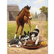 Kép 1/5 - Royal Langnickel számfestő készlet Ebéd a barátokkal 22 × 30 cm