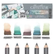Kép 1/6 - 5 darab Cretacolor AquaGraph ceruza és annak doboza a vízzel történő festés után