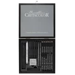 Kép 3/5 - Cretacolor Black Box fa dobozos 20 db-os exkluzív szén- és rajzkészlet