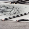 Kép 2/5 - Cretacolor NERO Deep Black - 7 darabos grafikai válogatás fémdobozban