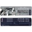 Kép 1/5 - Cretacolor NERO Deep Black - 7 darabos grafikai válogatás fémdobozban