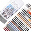 Kép 3/5 - Cretacolor Urban Sketching 24 darabos vázlatkészlet