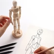 Kép 4/6 - Simply Modell fa művész báb Daler-Rowney