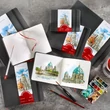 Kép 3/8 - Hahnemühle akvarell könyv 200 g watercolour book A6, fekvő