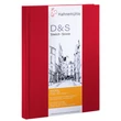 Kép 1/5 - Hahnemühle D&S skicc tömb piros 140 g, A4 álló