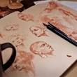 Kép 5/5 - Hahnemühle Cappuccino pad bézs tónusú vázlattömb 120 g A5