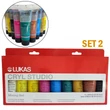 Kép 1/4 - Lukas Cryl Studio akrilfesték készlet 9 × 100 ml set 2