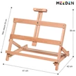 Kép 2/5 - Meeden asztali festőállvány dönthető, bükkfa
