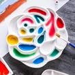 Kép 6/6 - Meeden porcelán paletta rózsa, 21 rekeszes