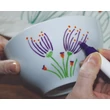 Kép 4/6 - Nerchau Porcelan Art művészfilc készlet 10 darabos