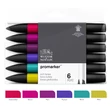 Kép 1/6 - Promarker Winsor&Newton 6 db-os gazdag, mély árnyalatú (rich) filctoll készlet