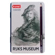 Kép 1/3 - Bruynzeel 12 db-os grafit ceruza készlet Rembrandt önarckép, RIJKS MUSEUM