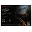 Kép 1/5 - White Nights Fekete Lapos Akvarelltömb CP A4 12 lap