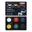 Kép 1/6 - Decola hobby akrilfesték készlet fényes 6 × 20 ml