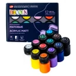 Kép 1/6 - Decola hobby akrilfesték készlet matt 12 × 20 ml