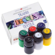 Kép 1/2 - Decola textilfesték készlet alap színek 6 × 20 ml