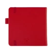 Kép 9/12 - Ladoga Academy Sketchbook piros vázlatfüzet 140 g 12 × 12 cm