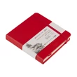 Kép 2/12 - Ladoga Academy Sketchbook piros vázlatfüzet 140 g 12 × 12 cm
