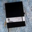 Kép 9/11 - Ladoga Academy Sketchbook fekete vázlatfüzet 140 g A4