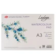 Kép 1/2 - Ladoga Academy akvarelltömb 300 g 100% pamut Rough A3