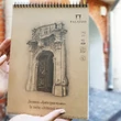 Kép 4/4 - Spirálos vázlattömb 140 g Architectural Mosaic Palazzo A5
