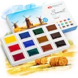 Kép 1/3 - Sonnet Plein Air 12 szilkés akvarellfesték készlet