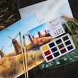Kép 3/3 - Sonnet Plein Air 12 szilkés akvarellfesték készlet