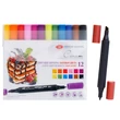 Kép 1/7 - Sonnet kétvégű alkoholos marker, filctoll alap színek 12 darabos készlet