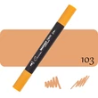 Kép 1/6 - Sonnet kétvégű alkoholos marker, filctoll 103 Light Brown