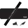 Kép 1/6 - Sonnet kétvégű alkoholos marker, filctoll 120 Black