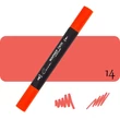 Kép 1/6 - Sonnet kétvégű alkoholos marker, filctoll 14 Vermillion