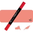 Kép 1/6 - Sonnet kétvégű alkoholos marker, filctoll 16 Coral Pink