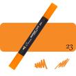 Kép 1/6 - Sonnet kétvégű alkoholos marker 23 Orange