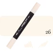Kép 1/6 - Sonnet kétvégű alkoholos marker, filctoll 26 Pastel Peach