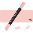 Kép 1/6 - Sonnet kétvégű alkoholos marker, filctoll 28 Fruit Pink