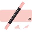 Kép 1/6 - Sonnet kétvégű alkoholos marker 28 Fruit Pink