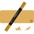 Kép 1/6 - Sonnet kétvégű alkoholos marker, filctoll 31 Mustard