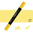 Kép 1/6 - Sonnet kétvégű alkoholos marker, filctoll 37 Pastel Yellow