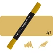 Kép 1/6 - Sonnet kétvégű alkoholos marker, filctoll 41 Olive Yellow