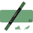 Kép 1/6 - Sonnet kétvégű alkoholos marker, filctoll 43 Deep Olive Green