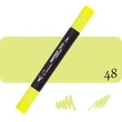 Kép 1/6 - Sonnet kétvégű alkoholos marker, filctoll 48 Yellow Green