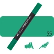 Kép 1/6 - Sonnet kétvégű alkoholos marker, filctoll 55 Emerald Green