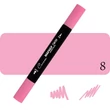 Kép 1/6 - Sonnet kétvégű alkoholos marker, filctoll 8 Rose Pink