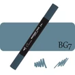 Kép 1/6 - Sonnet kétvégű alkoholos marker, filctoll BG7 Blue Grey 7