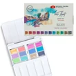 Kép 1/6 - White Nights akvarellfesték készlet 12 darabos Pastell szett elölről dobozos