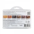Kép 4/4 - White Nights tubusos akvarellfesték készlet Natural earths, Föld színek 6×10 ml
