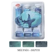 Kép 1/2 - White Nights szemcsés, granuláló akvarellfesték készlet Mélység 3 × 10 ml Depth
